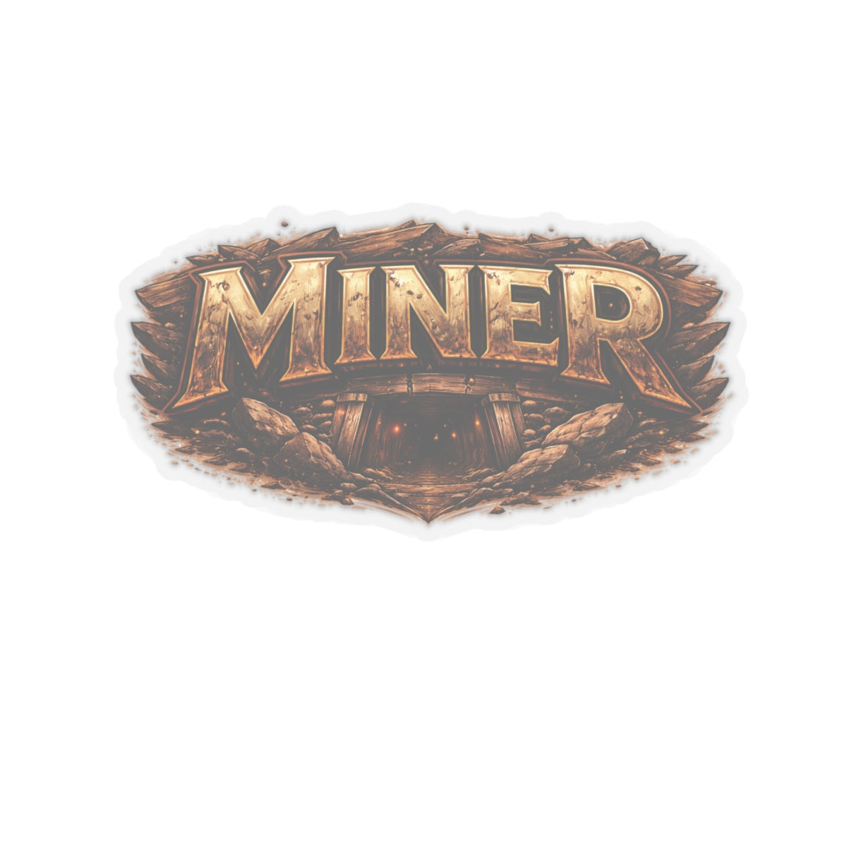 Miner Sticker, Mining Pride Hardhat Stickers