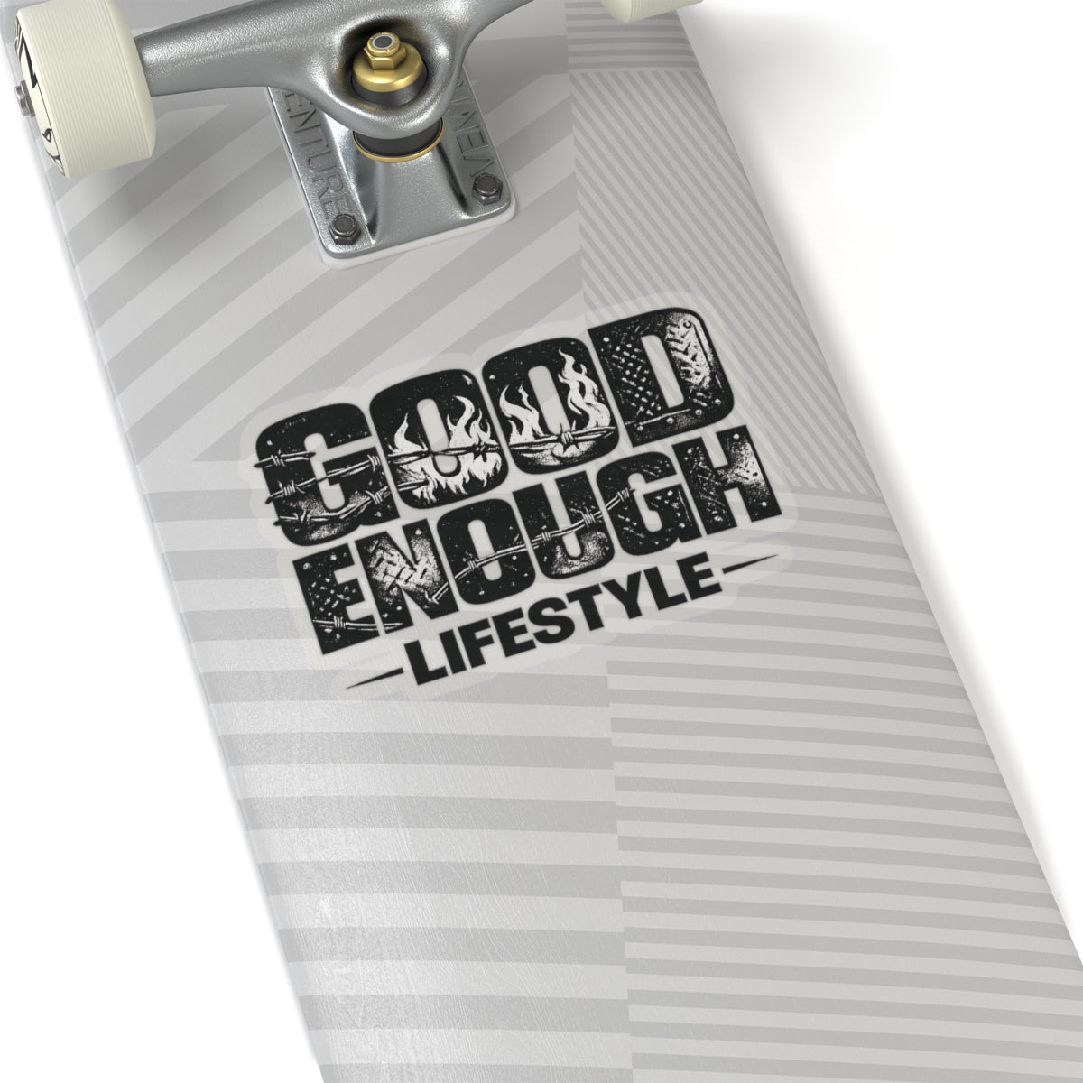 Good Enough Lifestyle Sticker, Hardhat Stickers