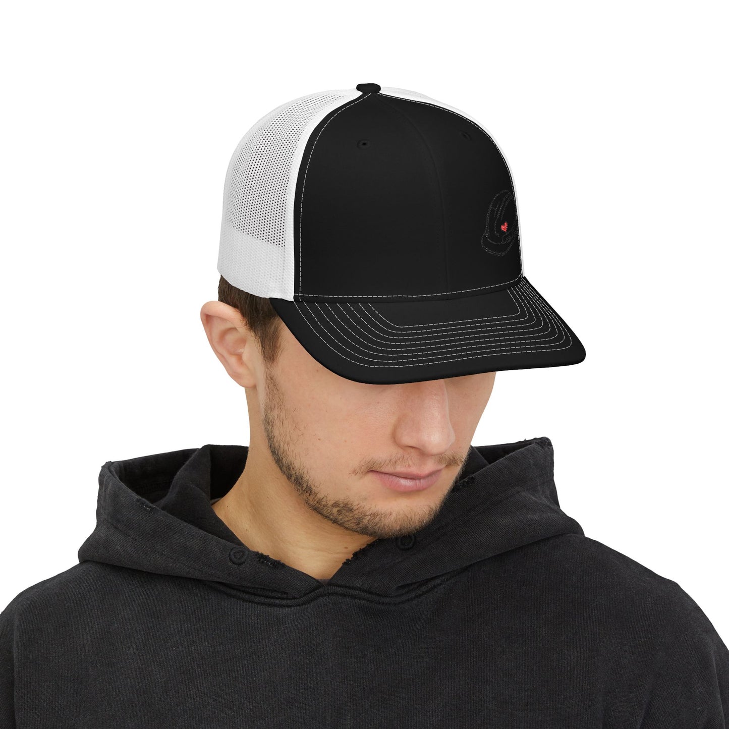 Hard Hat Heart Hat, Blue Collar Pride Hat