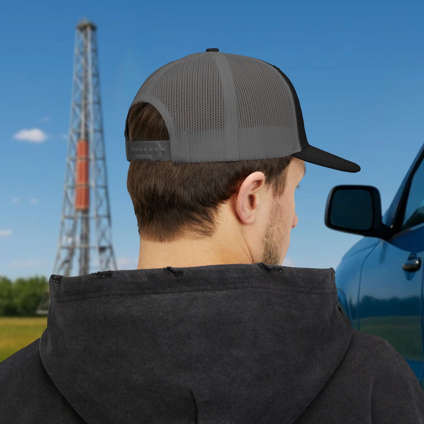 Oil Skeleton Work Hat, Oilfield All-Roles Cap