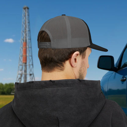 Oil Skeleton Work Hat, Oilfield All-Roles Cap