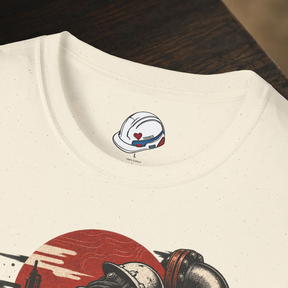Pipe Fighter Hardhat Worker & Flanged Pipe Men's T-Shirt