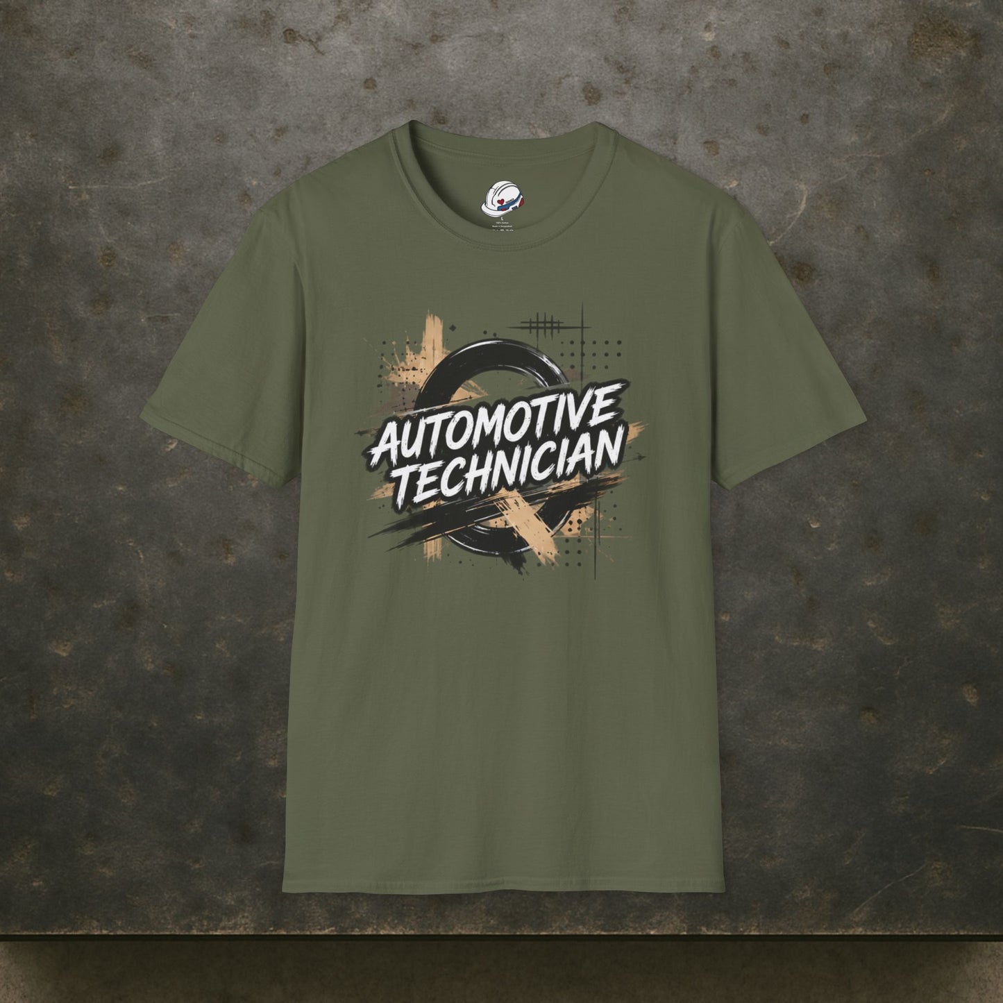Automotive Technician T-Shirt, Distressed Auto Mechanic T-Shirt