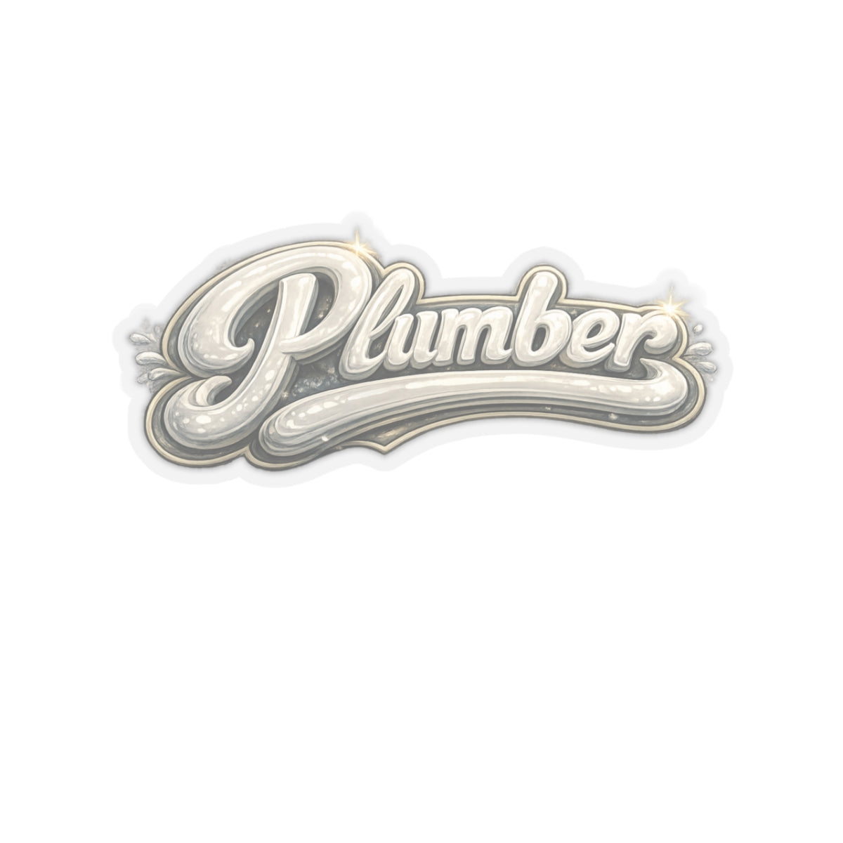 Plumber Sticker, Plumbing Pride Hardhat Stickers