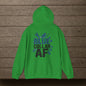 'Blue Collar AF' Men's Hoodie, Motivational Sweater