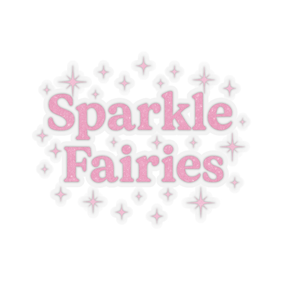 Nature’s Sparkle Fairies Sticker, hardhat stickers