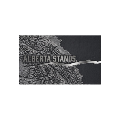 "Alberta Stands" Outdoor Rug, ToughNeck Topographic Patio Rug