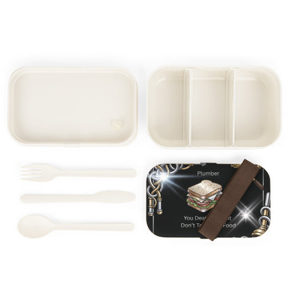 Don't Touch My Food' Lunch Box, Plumber Funny Food Storage