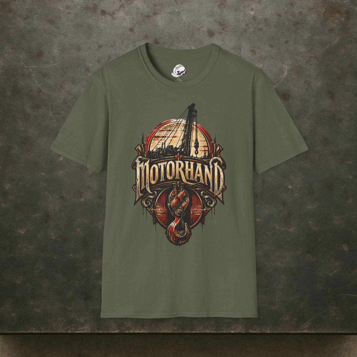 Motorhand Vintage Rig & Hoisting Hook Men's T-Shirt