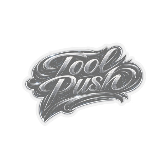 Toolpush Sticker, Rig Manager Pride Hardhat Stickers