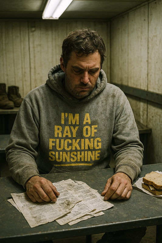 'I’m a Ray of Fucking Sunshine' Hoodie, Funny Sweater