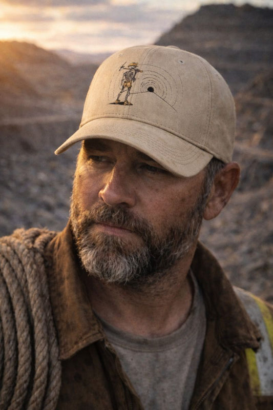 Skeleton Miner Hat, Mining Trade Cap