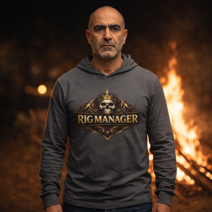 Rig Manager Sweater, Rig Managing Hoodie