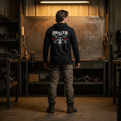 Driller Skull Sweater, Driller Pride Hoodie