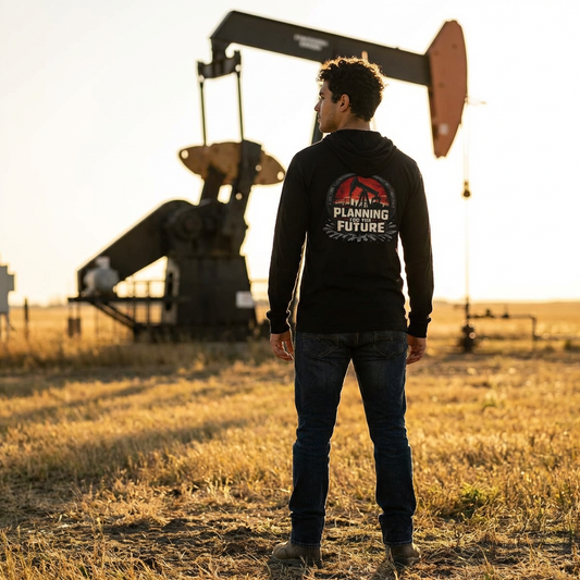 Planning For The Future Sweater, Oilfield Motivational Hoodie