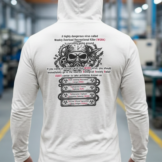 'Weekly Overload Recreational Killer' Sweater, Work Virus Funny Hoodie