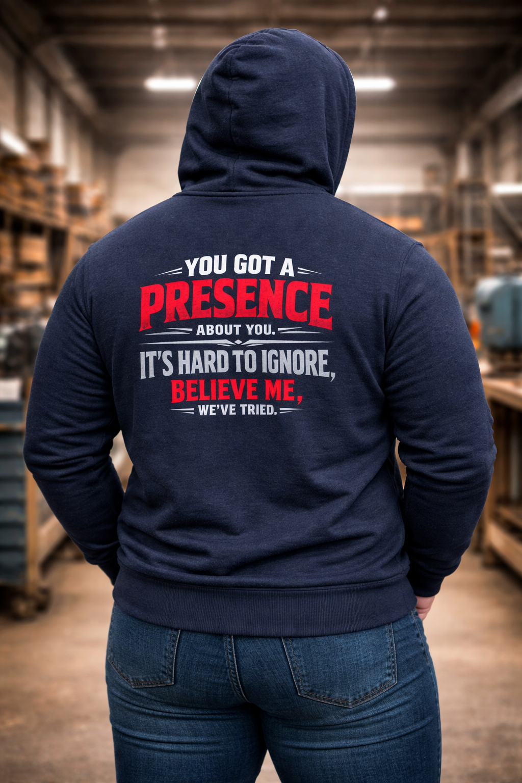 You Got a Presence' Sweater, Attitude Funny Hoodie