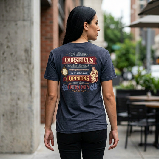 “We All Love Ourselves” T-Shirt, Independent Thinker motivational t-shirt