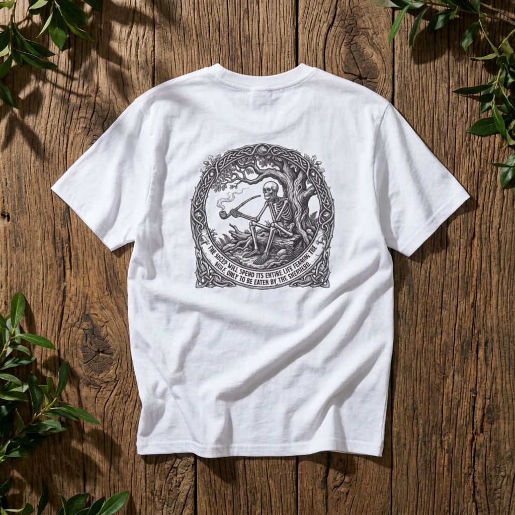 “Eaten by the Shepherd” T-Shirt, False Security Motivational Shirt