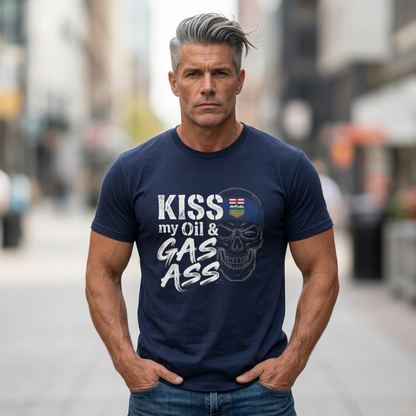 “Kiss My Oil & Gas Ass” Sweater, Oil & Gas Funny T-shirt
