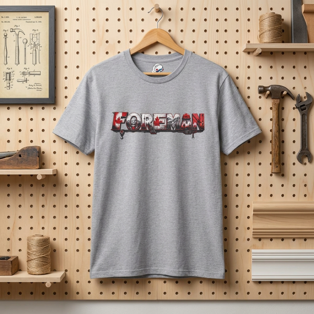 “Foreman” Canadian T-Shirt, Foreman Canada Pride Short Sleeve