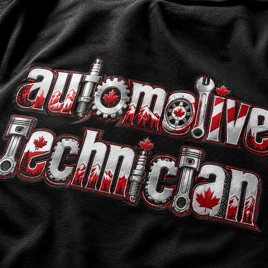 Automotive Technician Canada Pride Sweater, Mechanic National Proud Hoodie