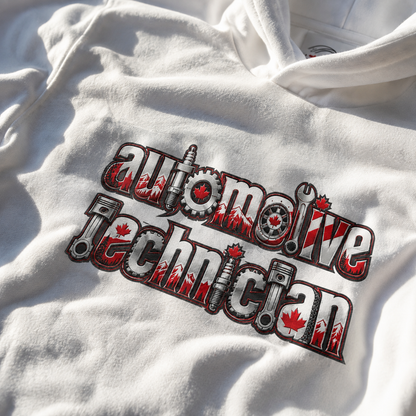 Automotive Technician Canada Pride Sweater, Mechanic National Proud Hoodie