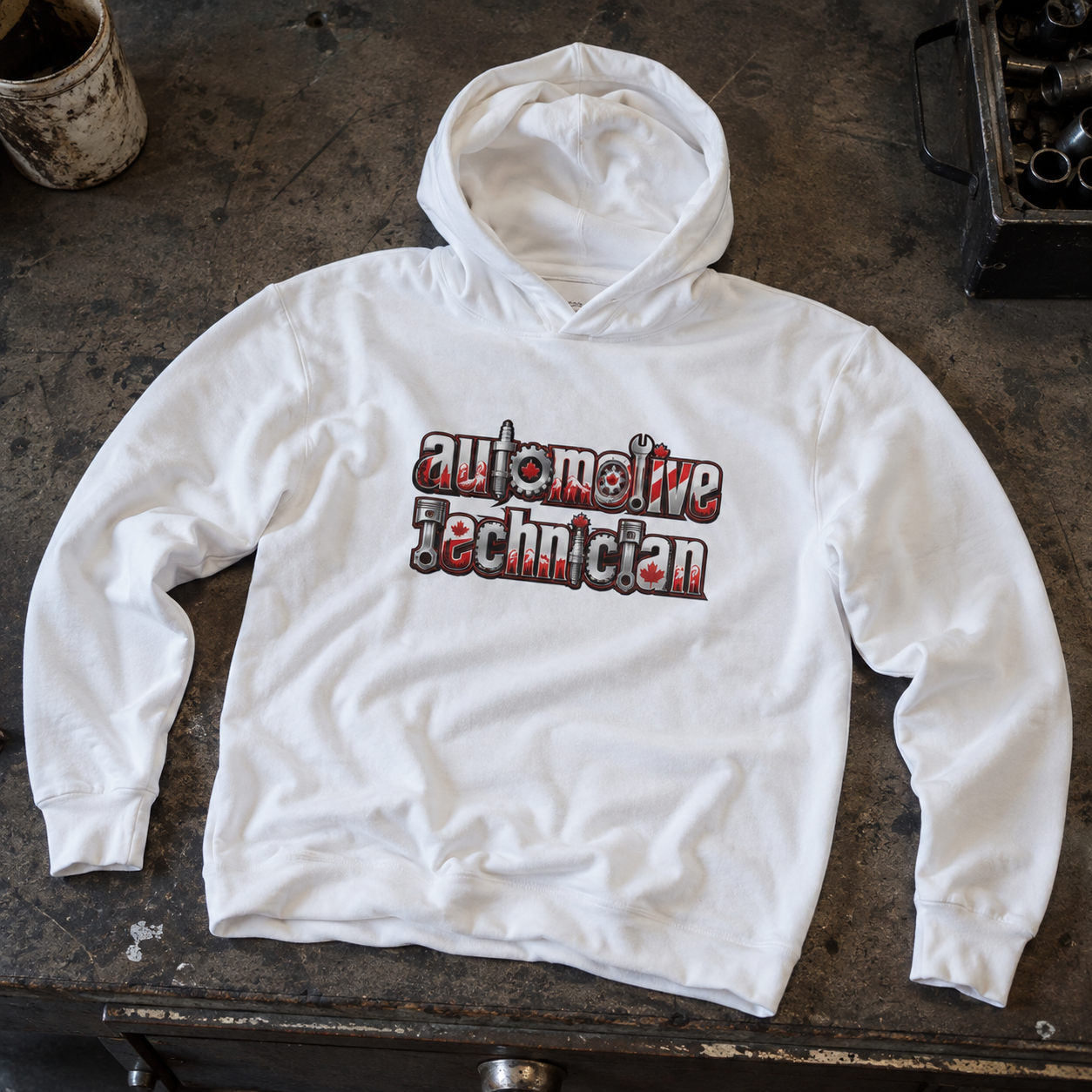 Automotive Technician Canada Pride Sweater, Mechanic National Proud Hoodie