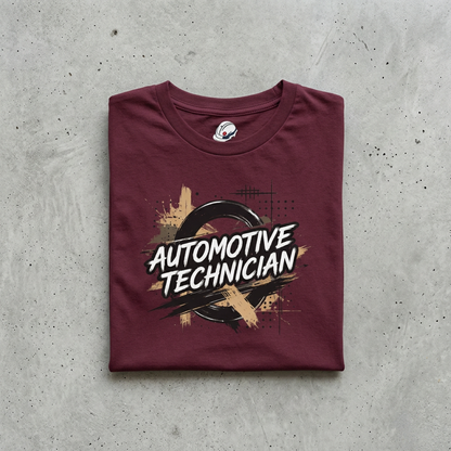 Automotive Technician T-Shirt, Distressed Auto Mechanic T-Shirt