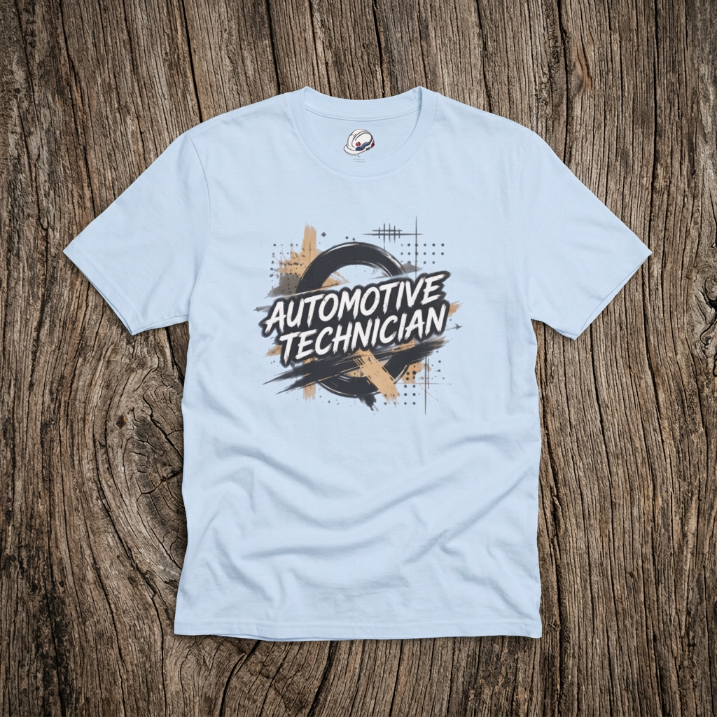 Automotive Technician T-Shirt, Distressed Auto Mechanic T-Shirt