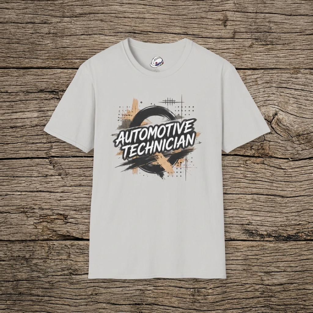 Automotive Technician T-Shirt, Distressed Auto Mechanic T-Shirt