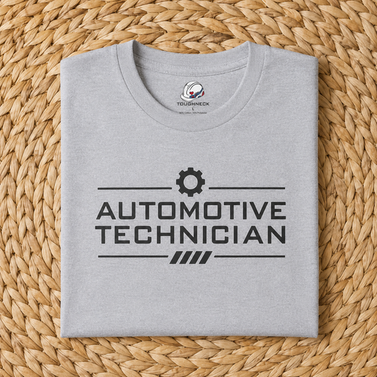 Industrial Badge Automotive Technician T-Shirt, Auto Mechanic T-Shirt
