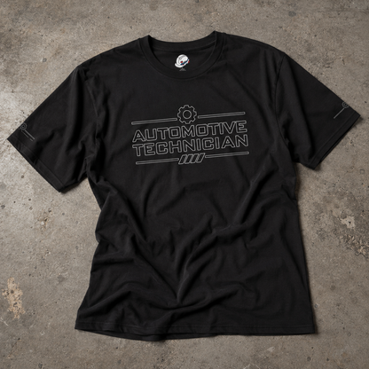Industrial Badge Automotive Technician T-Shirt, Auto Mechanic T-Shirt