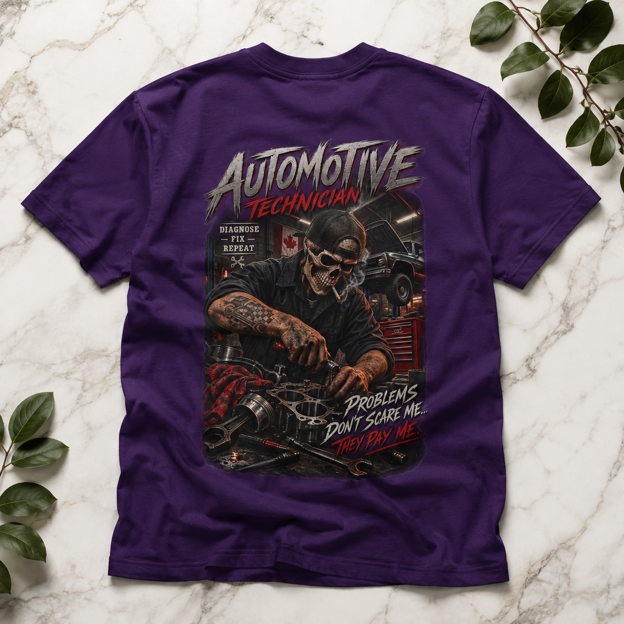 Problems Pay Me T-Shirt, Automotive Technician T-Shirt