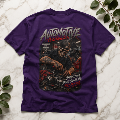 Problems Pay Me T-Shirt, Automotive Technician T-Shirt