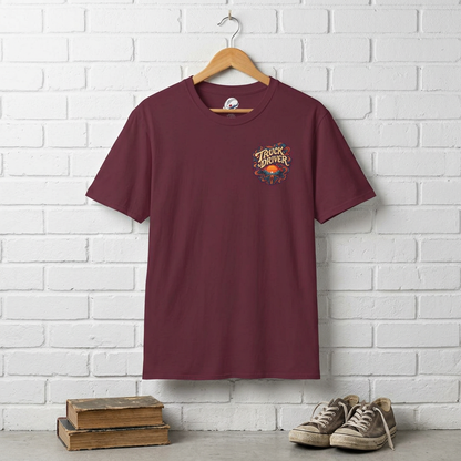 Miles Don’t Lie Semi Driver T-Shirt, Truck Driver Graphic Tee Shirt