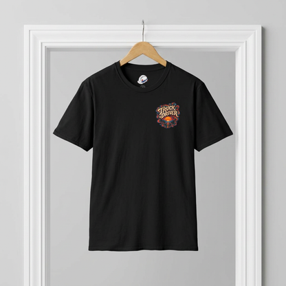 Miles Don’t Lie Semi Driver T-Shirt, Truck Driver Graphic Tee Shirt