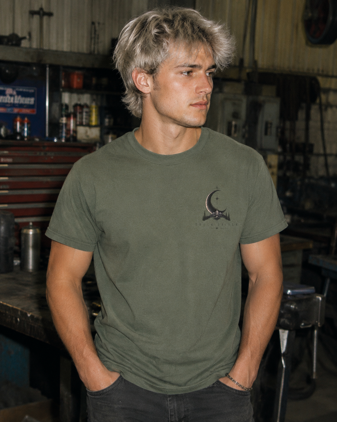 Not All Who Wander Are Lost Semi T-Shirt, Truck Driver Tee Shirt