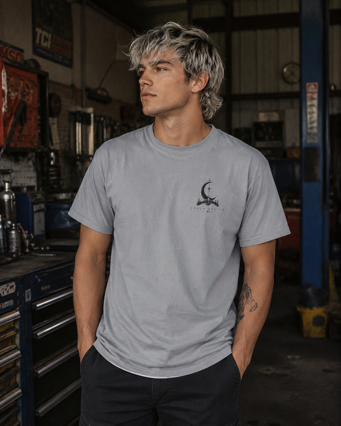 Not All Who Wander Are Lost Semi T-Shirt, Truck Driver Tee Shirt