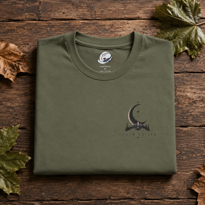 Not All Who Wander Are Lost Semi T-Shirt, Truck Driver Tee Shirt