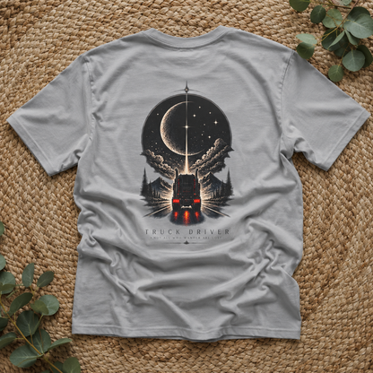 Not All Who Wander Are Lost Semi T-Shirt, Truck Driver Tee Shirt