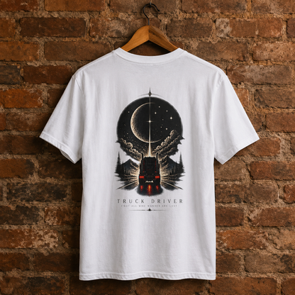 Not All Who Wander Are Lost Semi T-Shirt, Truck Driver Tee Shirt