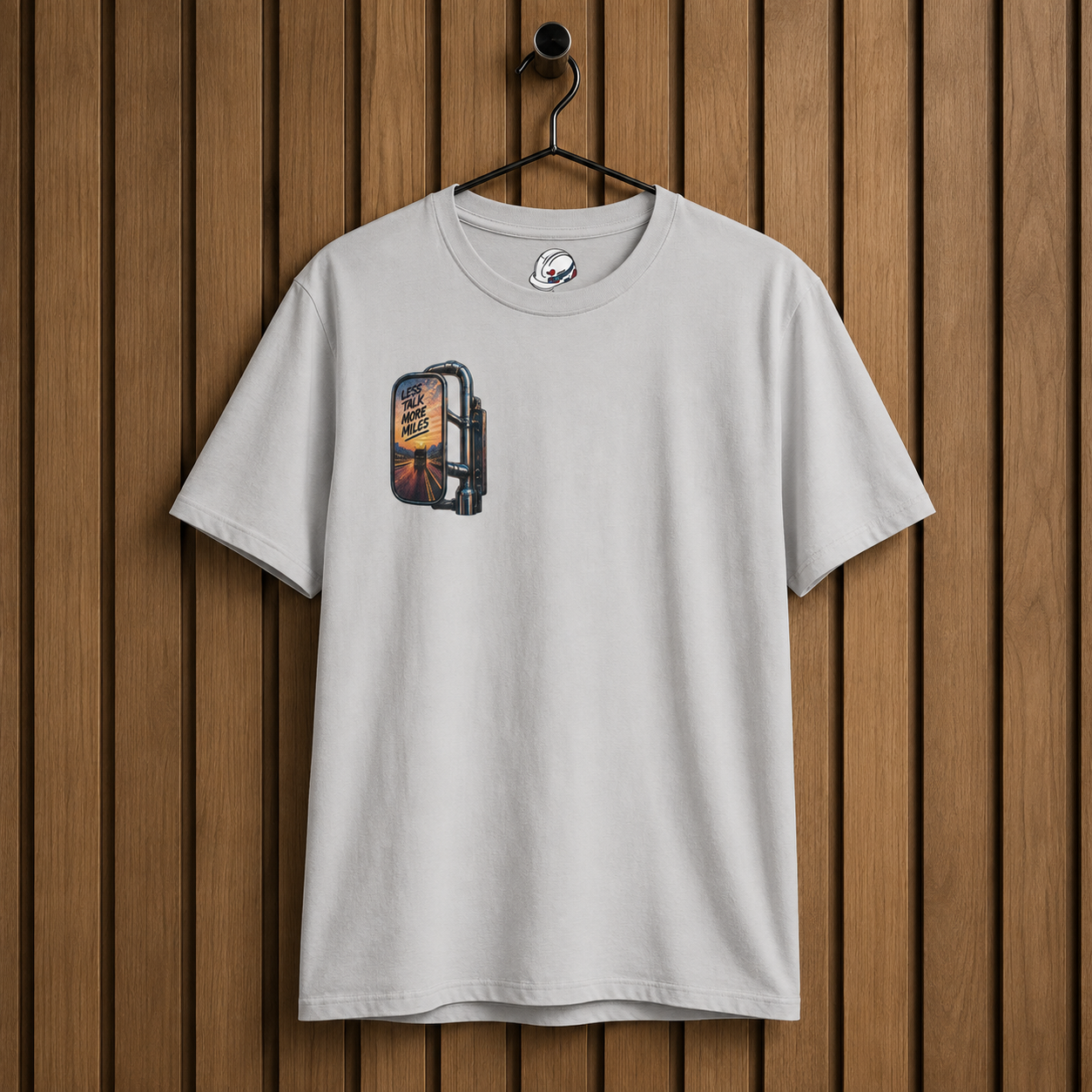 Less Talk More Miles Semi T-Shirt, Truck Driver Graphic Tee Shirt