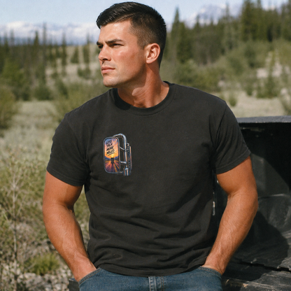 Less Talk More Miles Semi T-Shirt, Truck Driver Graphic Tee Shirt