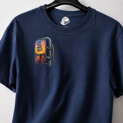 Less Talk More Miles Semi T-Shirt, Truck Driver Graphic Tee Shirt