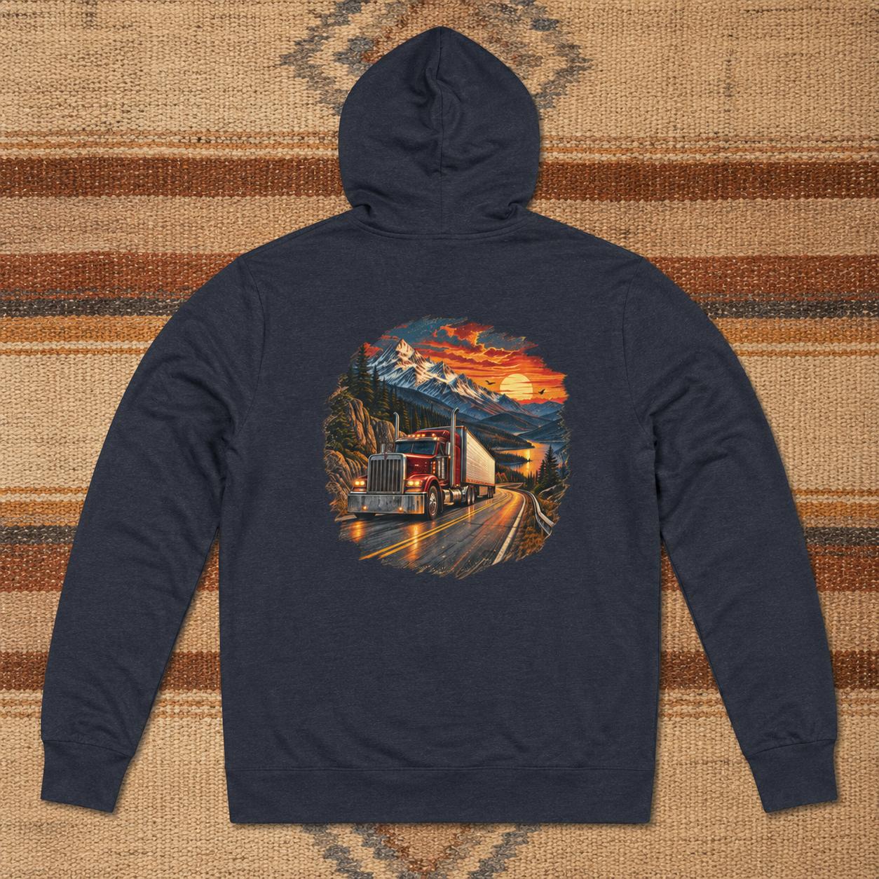 Mountain Haul Trucker, Long Haul Driver Sweater