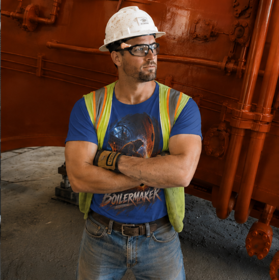 Boilermaker T-Shirt, Boiler & Vessel Trade Shirt