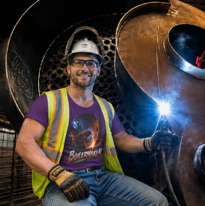 Boilermaker T-Shirt, Boiler & Vessel Trade Shirt