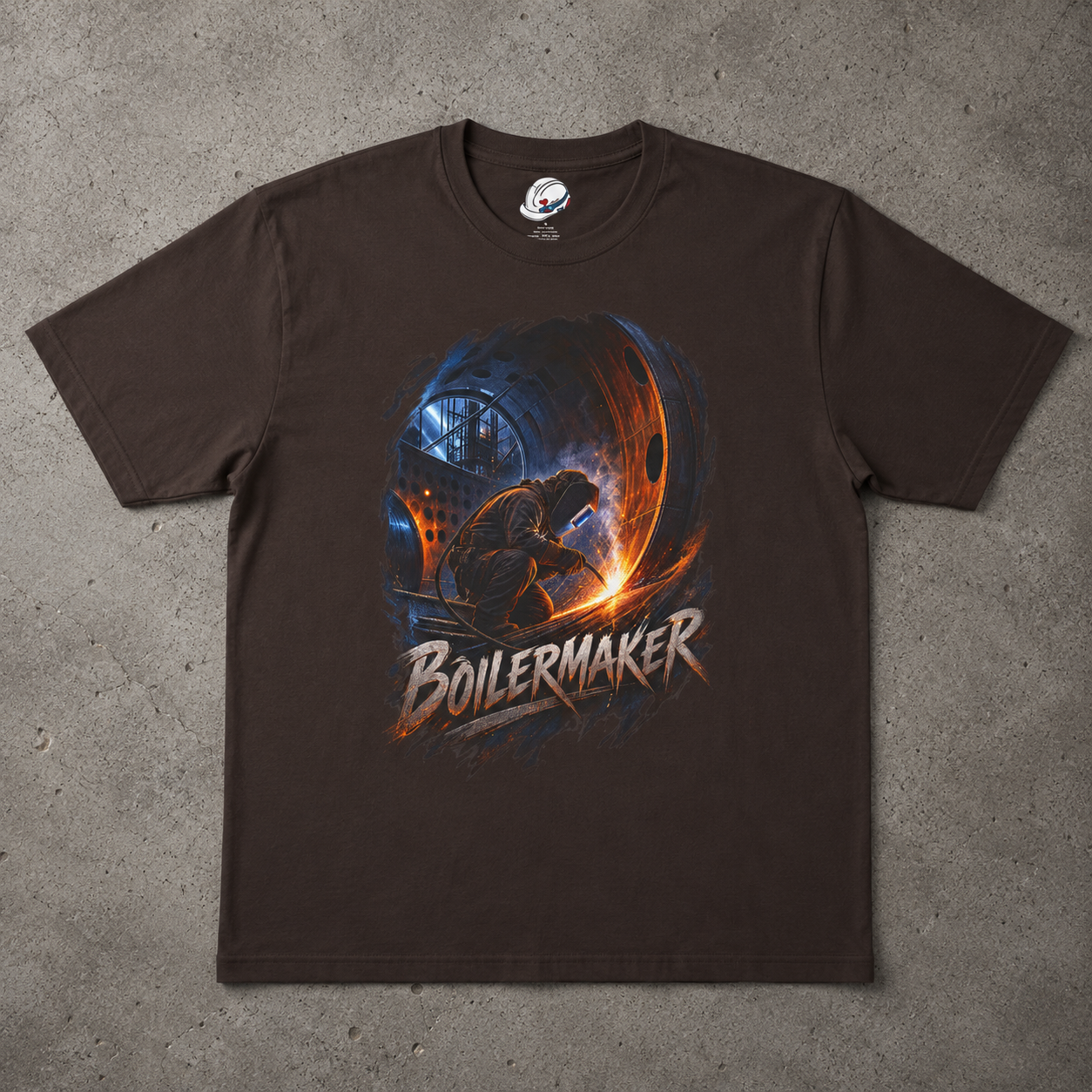 Boilermaker T-Shirt, Boiler & Vessel Trade Shirt