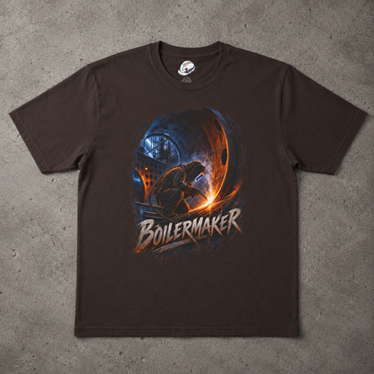 Boilermaker T-Shirt, Boiler & Vessel Trade Shirt